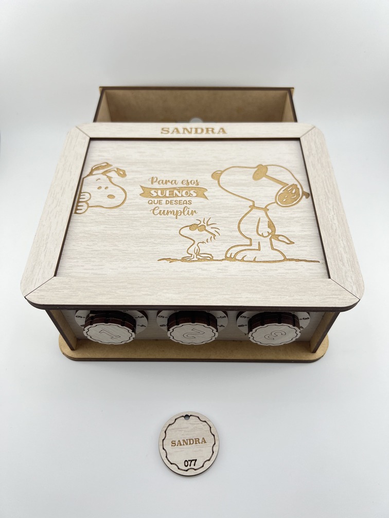 Alcancía del ahorro con clave