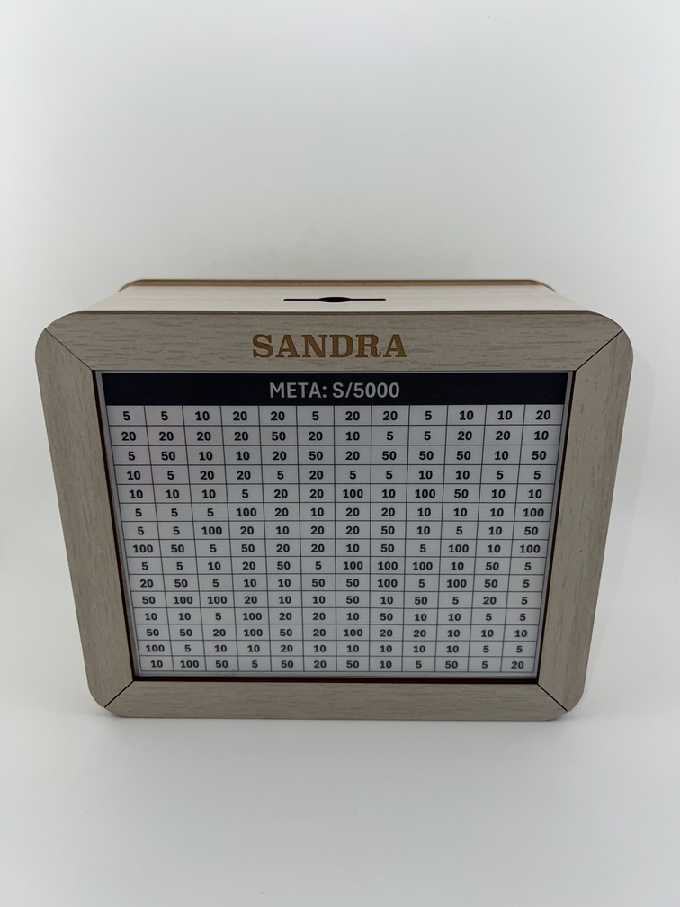 Alcancía del ahorro con clave