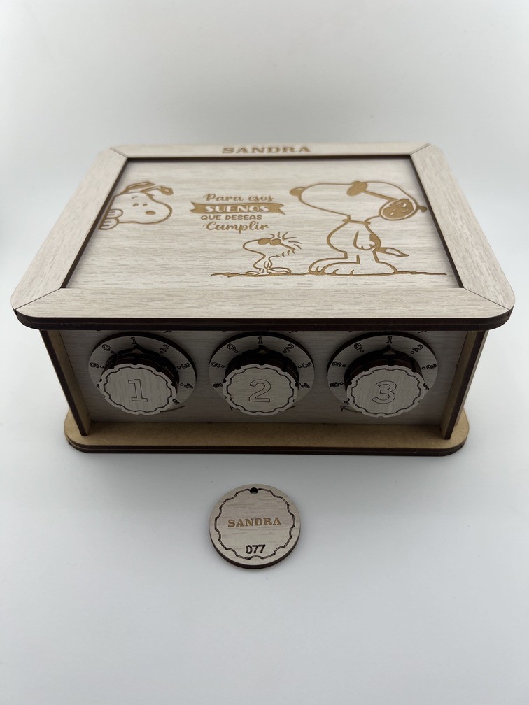 Alcancía del ahorro con clave