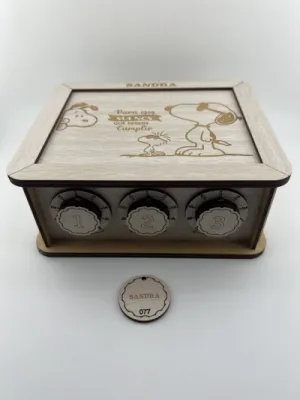 Alcancía del ahorro con clave